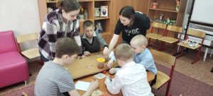 мастер-классы для детей в социально-реабилитационном центре